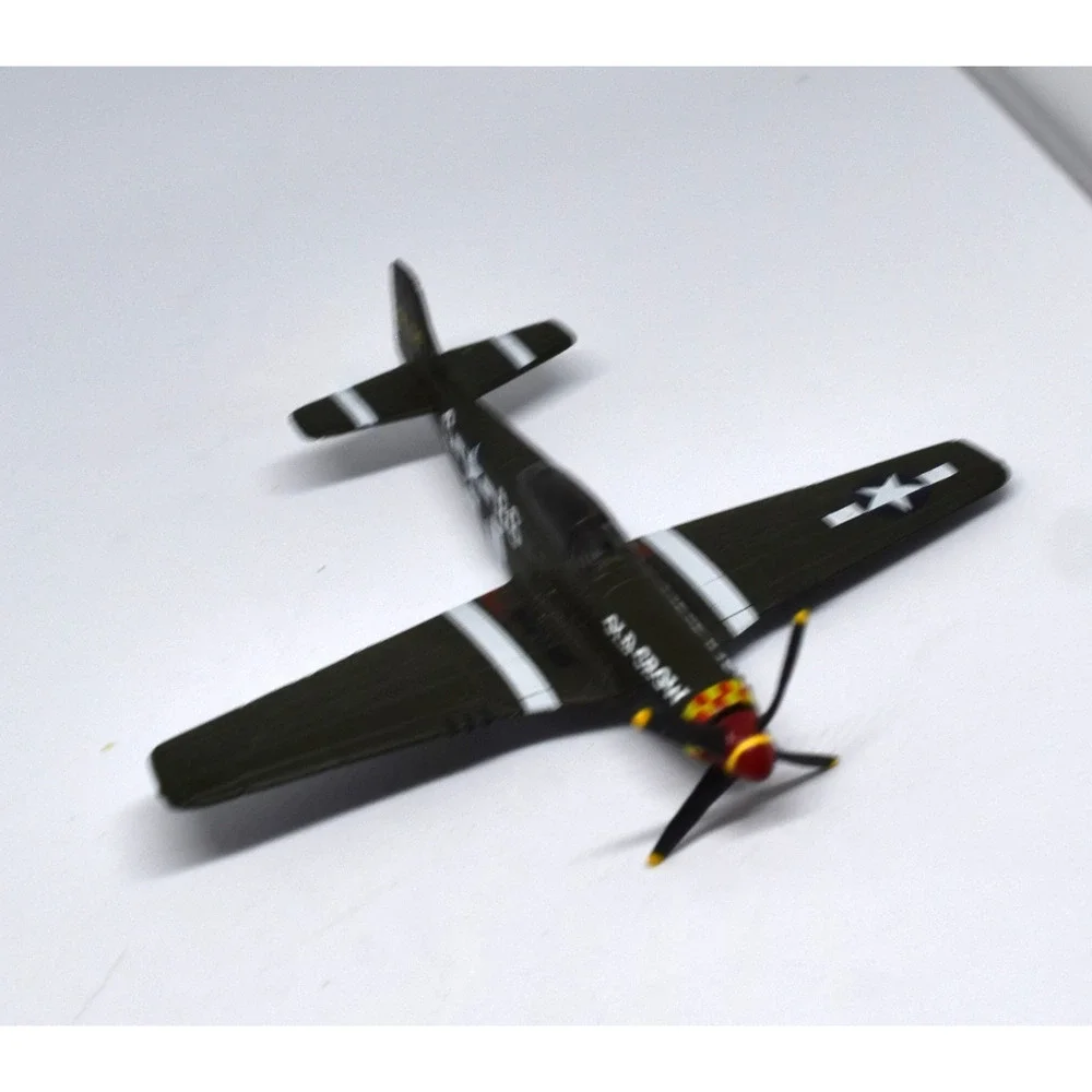 P51-D Mustang 1/72 Metal Airplane Model no Stand WWII Old Crow Thanksgiving